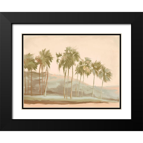 Isle of Paradise Black Modern Wood Framed Art Print with Double Matting by Urban Road