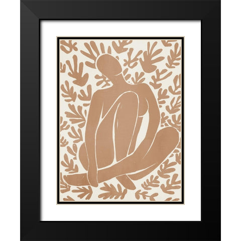 Haleness III Black Modern Wood Framed Art Print with Double Matting by Urban Road