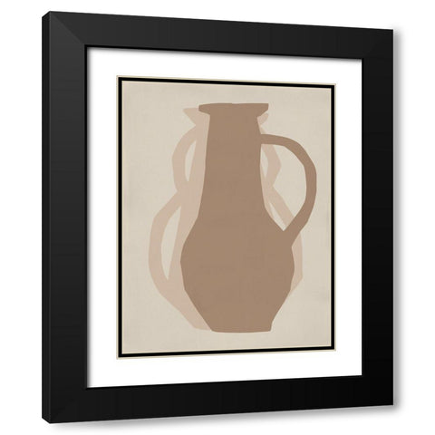Medina I Black Modern Wood Framed Art Print with Double Matting by Marrakech