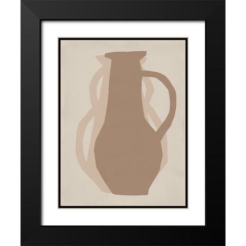 Medina I Black Modern Wood Framed Art Print with Double Matting by Marrakech