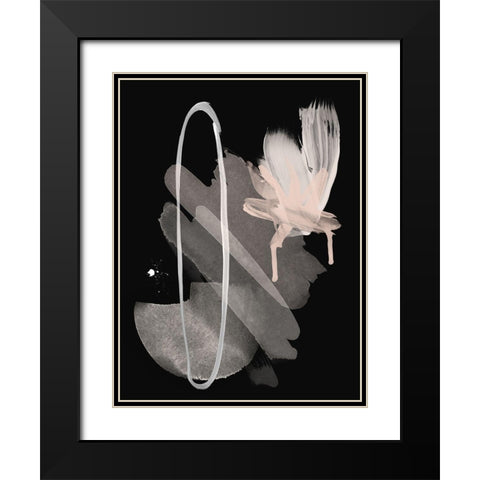 Imperial Halo Black Modern Wood Framed Art Print with Double Matting by Urban Road