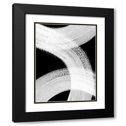 Provocation I Black Modern Wood Framed Art Print with Double Matting by Urban Road