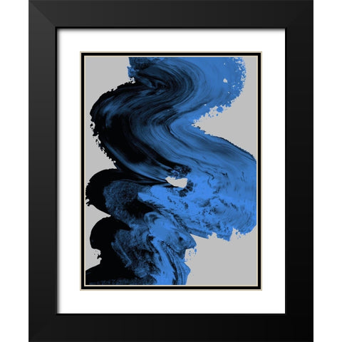 P_Winters Shadow Black Modern Wood Framed Art Print with Double Matting by Urban Road