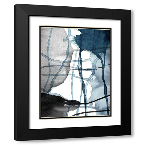 Eternal Winter Black Modern Wood Framed Art Print with Double Matting by Urban Road