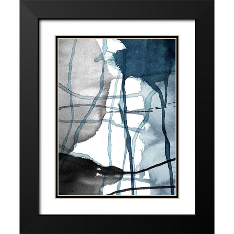 Eternal Winter Black Modern Wood Framed Art Print with Double Matting by Urban Road