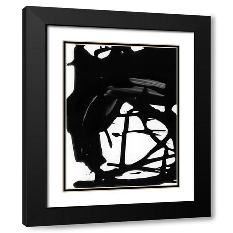 Desolate Black Modern Wood Framed Art Print with Double Matting by Urban Road
