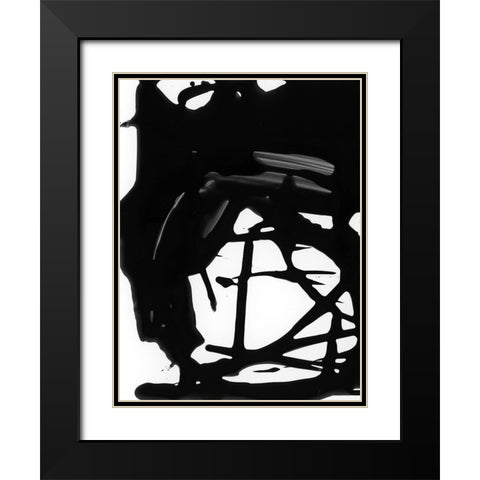 Desolate Black Modern Wood Framed Art Print with Double Matting by Urban Road