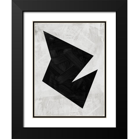 Modular Black Modern Wood Framed Art Print with Double Matting by Urban Road