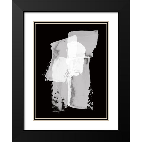 Contrast Chrome Poster Black Modern Wood Framed Art Print with Double Matting by Urban Road