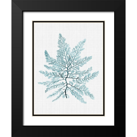 Bermuda Turquoise Poster Black Modern Wood Framed Art Print with Double Matting by Urban Road