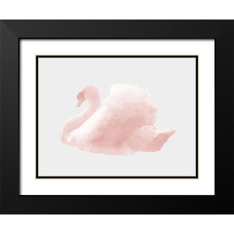 Fairy Floss Poster Black Modern Wood Framed Art Print with Double Matting by Urban Road