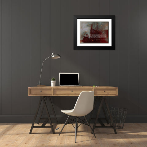 Robert Collier Quote: Conscious Mind Black Modern Wood Framed Art Print with Double Matting by ArtsyQuotes