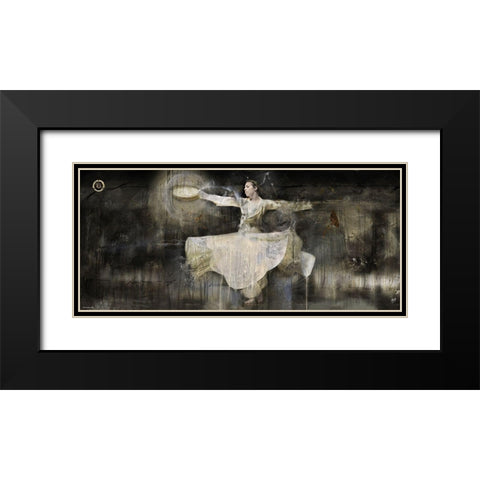 Sufi Dancer III Black Modern Wood Framed Art Print with Double Matting by Wiley, Marta