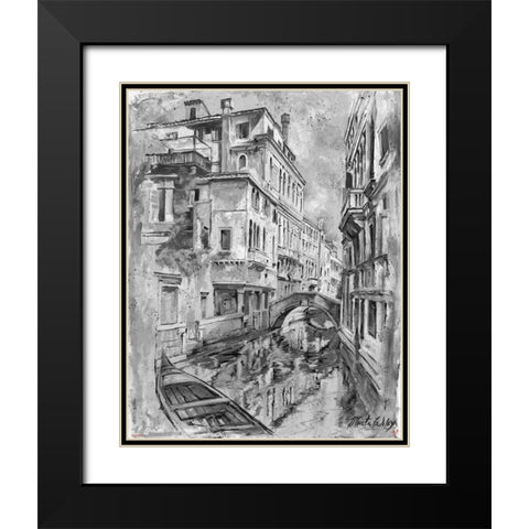 BandW Italy Black Modern Wood Framed Art Print with Double Matting by Wiley, Marta