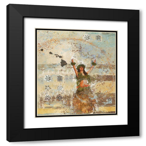 Sun Salutation VII Black Modern Wood Framed Art Print with Double Matting by Wiley, Marta