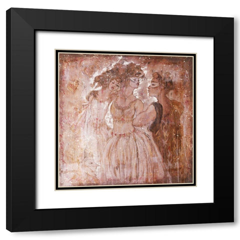 Mystic Muse Black Modern Wood Framed Art Print with Double Matting by Wiley, Marta