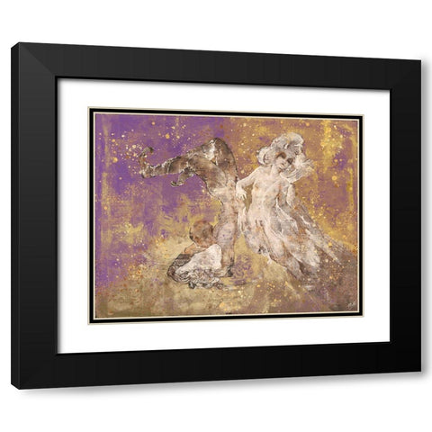 Shell boy VI Black Modern Wood Framed Art Print with Double Matting by Wiley, Marta