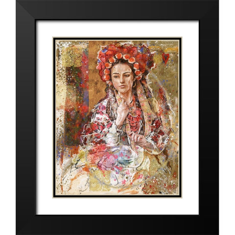 Ukraine I Black Modern Wood Framed Art Print with Double Matting by Wiley, Marta