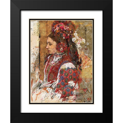 Ukraine II Black Modern Wood Framed Art Print with Double Matting by Wiley, Marta