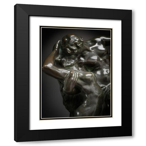 Eternal Spring, ca. 1881-1884 Black Modern Wood Framed Art Print with Double Matting by Rodin, Auguste