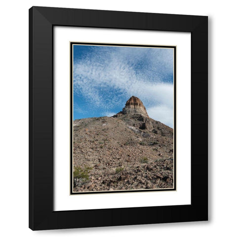 Scenery in Big Bend National Park, TX Black Modern Wood Framed Art Print with Double Matting by Highmith, Carol