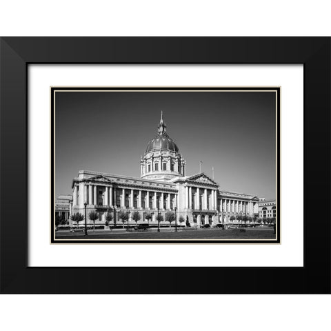 Regal City Hall San Francisco California Black Modern Wood Framed Art Print with Double Matting by Highsmith, Carol