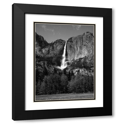 Yosemite Falls Yosemite National Park California Black Modern Wood Framed Art Print with Double Matting by Highsmith, Carol