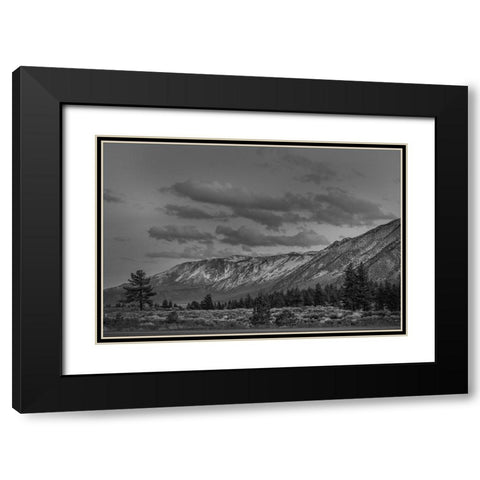 Mammoth Lakes California Black Modern Wood Framed Art Print with Double Matting by Highsmith, Carol