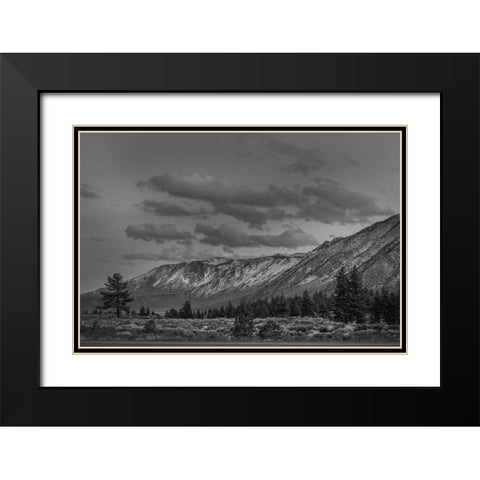 Mammoth Lakes California Black Modern Wood Framed Art Print with Double Matting by Highsmith, Carol