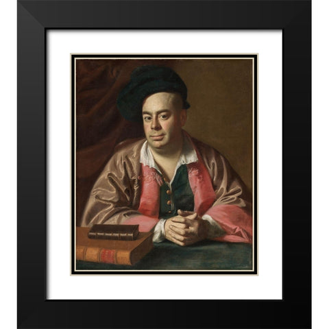 Nathaniel Hurd Black Modern Wood Framed Art Print with Double Matting by Copley, John Singleton