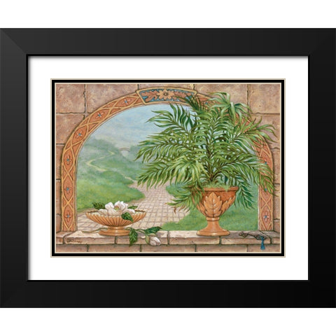 Key to Yesterday Black Modern Wood Framed Art Print with Double Matting by Kruskamp, Janet