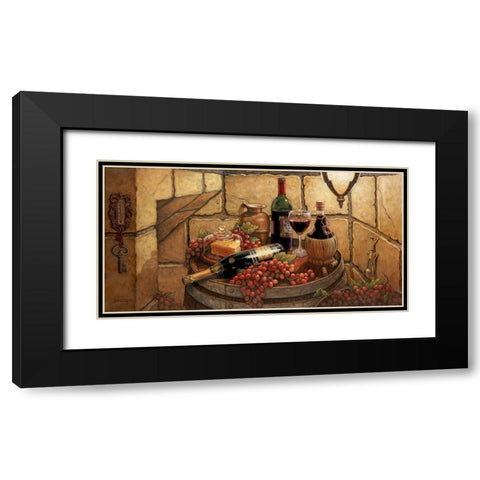 Private Reserve Black Modern Wood Framed Art Print with Double Matting by Kruskamp, Janet
