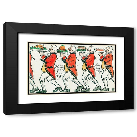 The top of the season to you Black Modern Wood Framed Art Print with Double Matting by Wallach, Miriam and Ira D