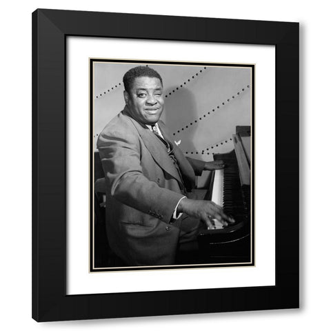 Art Tatum-Vogue Room 1948 Black Modern Wood Framed Art Print with Double Matting by Gottlieb, William