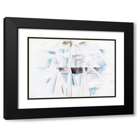 Bermuda No. 2-The Schooner Black Modern Wood Framed Art Print with Double Matting by Demuth, Charles