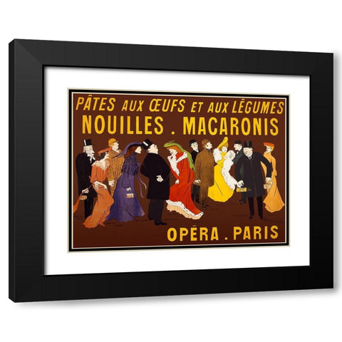 Celebrities holding packages of the product Black Modern Wood Framed Art Print with Double Matting by Cappiello, Leonetto