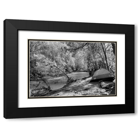 Havasu Creek Campground-Grand Canyon National Park Black Modern Wood Framed Art Print with Double Matting by Highsmith, Carol