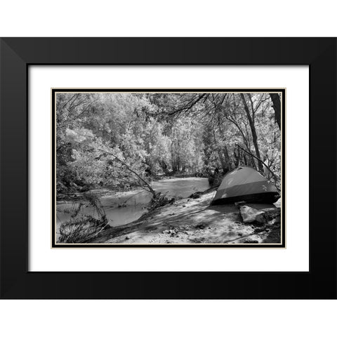 Havasu Creek Campground-Grand Canyon National Park Black Modern Wood Framed Art Print with Double Matting by Highsmith, Carol