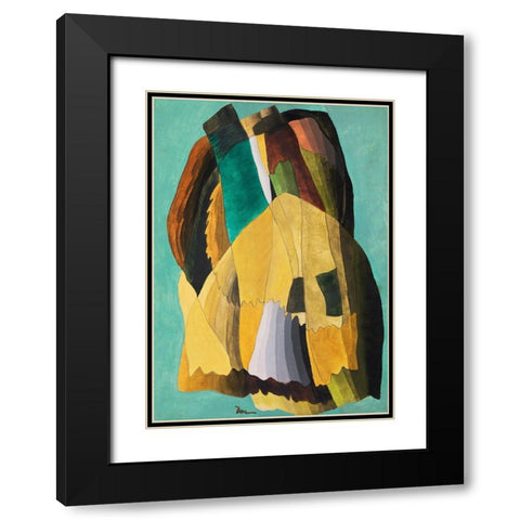 Shore Road Black Modern Wood Framed Art Print with Double Matting by Dove, Arthur