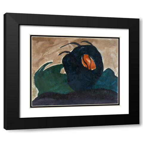 Sun Through Tree I Black Modern Wood Framed Art Print with Double Matting by Dove, Arthur
