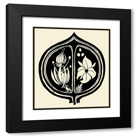 Tristan Isolde cover Black Modern Wood Framed Art Print with Double Matting by Beardsley, Aubrey