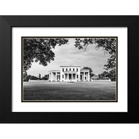 Old Plantation House in Demopolis-Alabama Black Modern Wood Framed Art Print with Double Matting by Highsmith, Carol