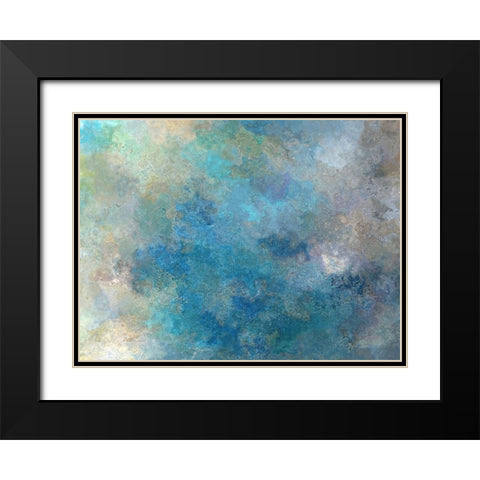 Faded Grandeur Black Modern Wood Framed Art Print with Double Matting by Alpenglow Workshop