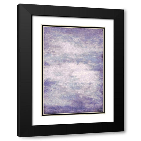 Mystery Lake Black Modern Wood Framed Art Print with Double Matting by Alpenglow Workshop