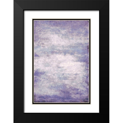 Mystery Lake Black Modern Wood Framed Art Print with Double Matting by Alpenglow Workshop