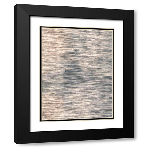 Play of Light Black Modern Wood Framed Art Print with Double Matting by Alpenglow Workshop