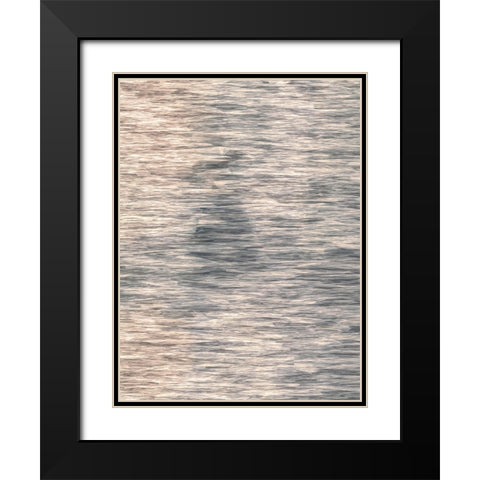 Play of Light Black Modern Wood Framed Art Print with Double Matting by Alpenglow Workshop