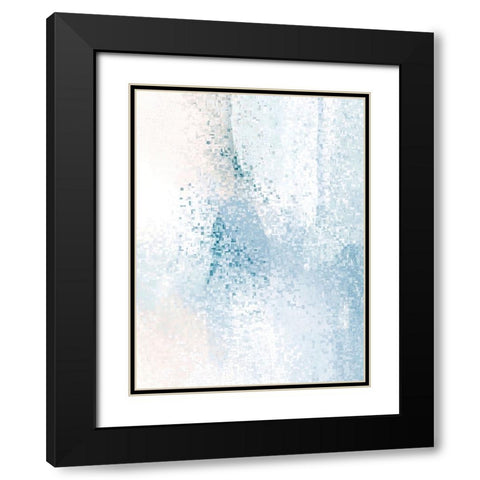 Signal to Noise Black Modern Wood Framed Art Print with Double Matting by Alpenglow Workshop