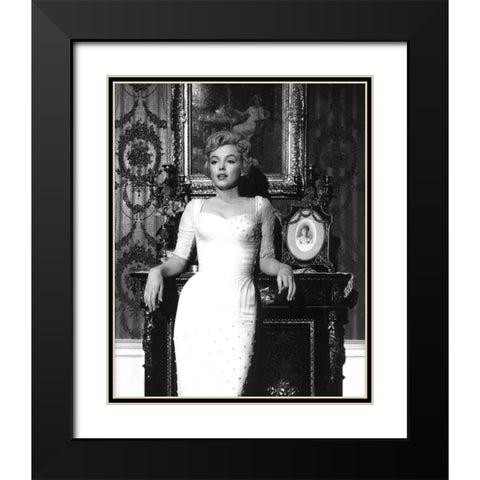 Marilyn Monroe, The Prince and the Showgirl Black Modern Wood Framed Art Print with Double Matting by Vintage Hollywood Archive