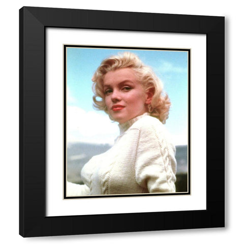 Marilyn Monroe, Modern Screen, 1953 Black Modern Wood Framed Art Print with Double Matting by Vintage Hollywood Archive